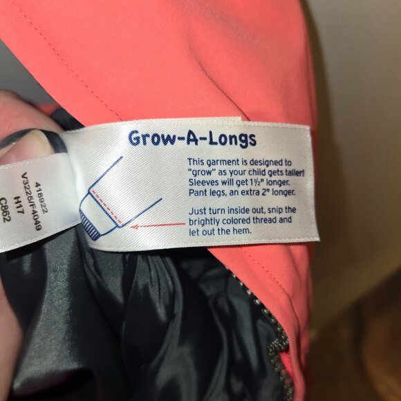 Lands' End Snow Bibs Waterproof Kids 8 - Picture 6 of 7